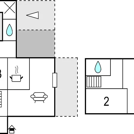 Three-bedroom Holiday In Tranekar Hébergement de vacances